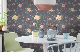 Обои SLK1 021 фото в интерьере кухни превью