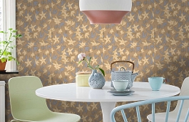 Обои CRF5 004 фото в интерьере кухни превью