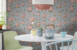 Обои FL1 006 фото в интерьере кухни превью