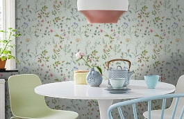 Обои FL5 006 фото в интерьере кухни превью