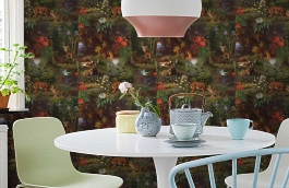 Обои FL9 011 фото в интерьере кухни превью