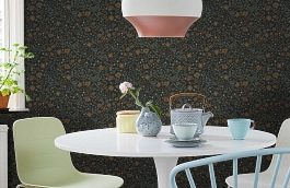 Обои PLZ4 005 фото в интерьере кухни превью