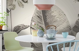 Обои PS41800 фото в интерьере кухни превью