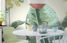 Обои PS41804 фото в интерьере кухни превью