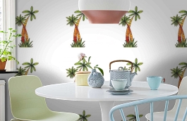 Обои FR90306M фото в интерьере кухни превью