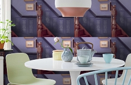 Обои RD06730 фото в интерьере кухни превью