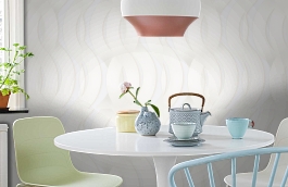 Обои 46403 фото в интерьере кухни превью