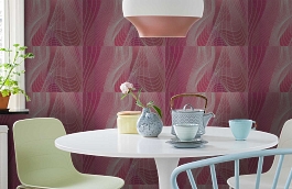 Обои 55091 фото в интерьере кухни превью