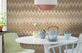 Обои 20061 фото в интерьере кухни превью