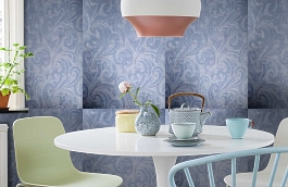 Обои 11FR-B фото в интерьере кухни превью