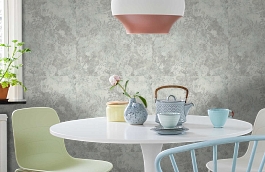 Обои 1108-3 фото в интерьере кухни превью