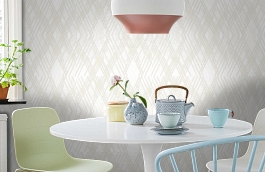 Обои 1213-1 фото в интерьере кухни превью