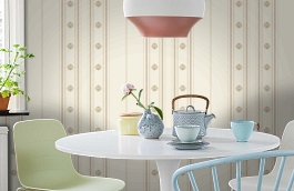 Обои 1309-2 фото в интерьере кухни превью