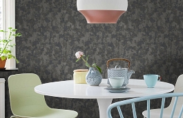 Обои 1504-5 фото в интерьере кухни превью