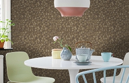 Обои 1512-5 фото в интерьере кухни превью