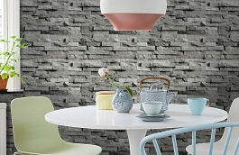 Обои 1603-3 фото в интерьере кухни превью