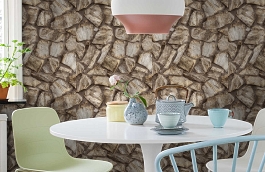 Обои 1604-2 фото в интерьере кухни превью