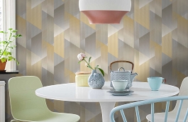 Обои 1617-2 фото в интерьере кухни превью