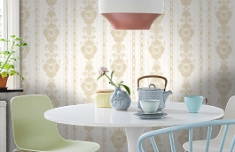 Обои 2608-1 фото в интерьере кухни превью