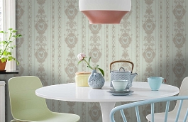 Обои 2608-3 фото в интерьере кухни превью