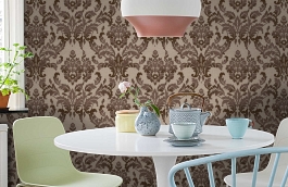 Обои 2614-3 фото в интерьере кухни превью