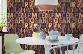 Обои 4704-4 фото в интерьере кухни превью