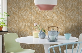 Обои 4713-2 фото в интерьере кухни превью