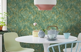 Обои 4713-3 фото в интерьере кухни превью