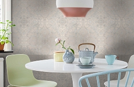 Обои 54141-4 фото в интерьере кухни превью