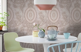 Обои 54167-5 фото в интерьере кухни превью