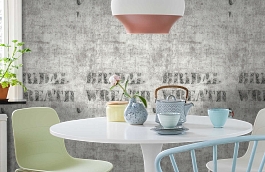 Обои 54204-2 фото в интерьере кухни превью