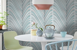 Обои 54208-4 фото в интерьере кухни превью