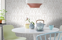 Обои 54221-1 фото в интерьере кухни превью