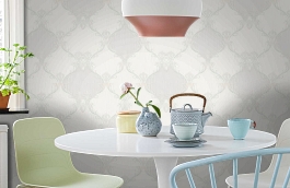 Обои 54286-3 фото в интерьере кухни превью