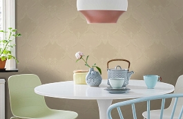 Обои 54286-5 фото в интерьере кухни превью