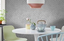 Обои 54297-2 фото в интерьере кухни превью