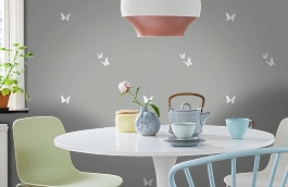 Обои 54309-7 фото в интерьере кухни превью