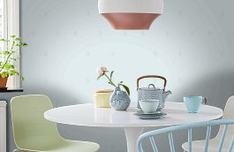 Обои 54343-3 фото в интерьере кухни превью