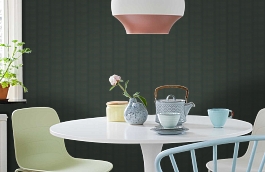 Обои 7009-8 фото в интерьере кухни превью