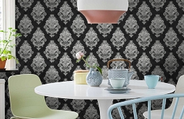 Обои 7024-5 фото в интерьере кухни превью