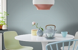 Обои 7027-7 фото в интерьере кухни превью