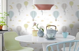 Обои 8901-2 фото в интерьере кухни превью