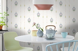 Обои 9902-3 фото в интерьере кухни превью