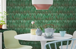 Обои 9913-4 фото в интерьере кухни превью