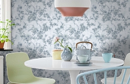 Обои 9914-2 фото в интерьере кухни превью