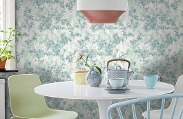 Обои 9914-3 фото в интерьере кухни превью