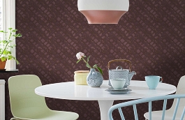 Обои RDT2202-11 фото в интерьере кухни превью