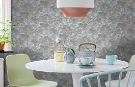 Обои RDT2206-5 фото в интерьере кухни превью