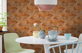 Обои RDT2206-6 фото в интерьере кухни превью