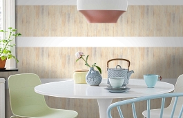 Обои 30758-1 фото в интерьере кухни превью